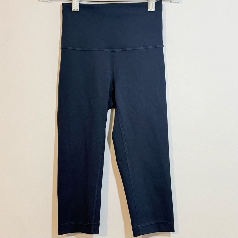 Lululemon Wunder Under Leggings Bundle | Teal & Navy High Rise Luxtreme — Size 2 - Picture 2 of 11